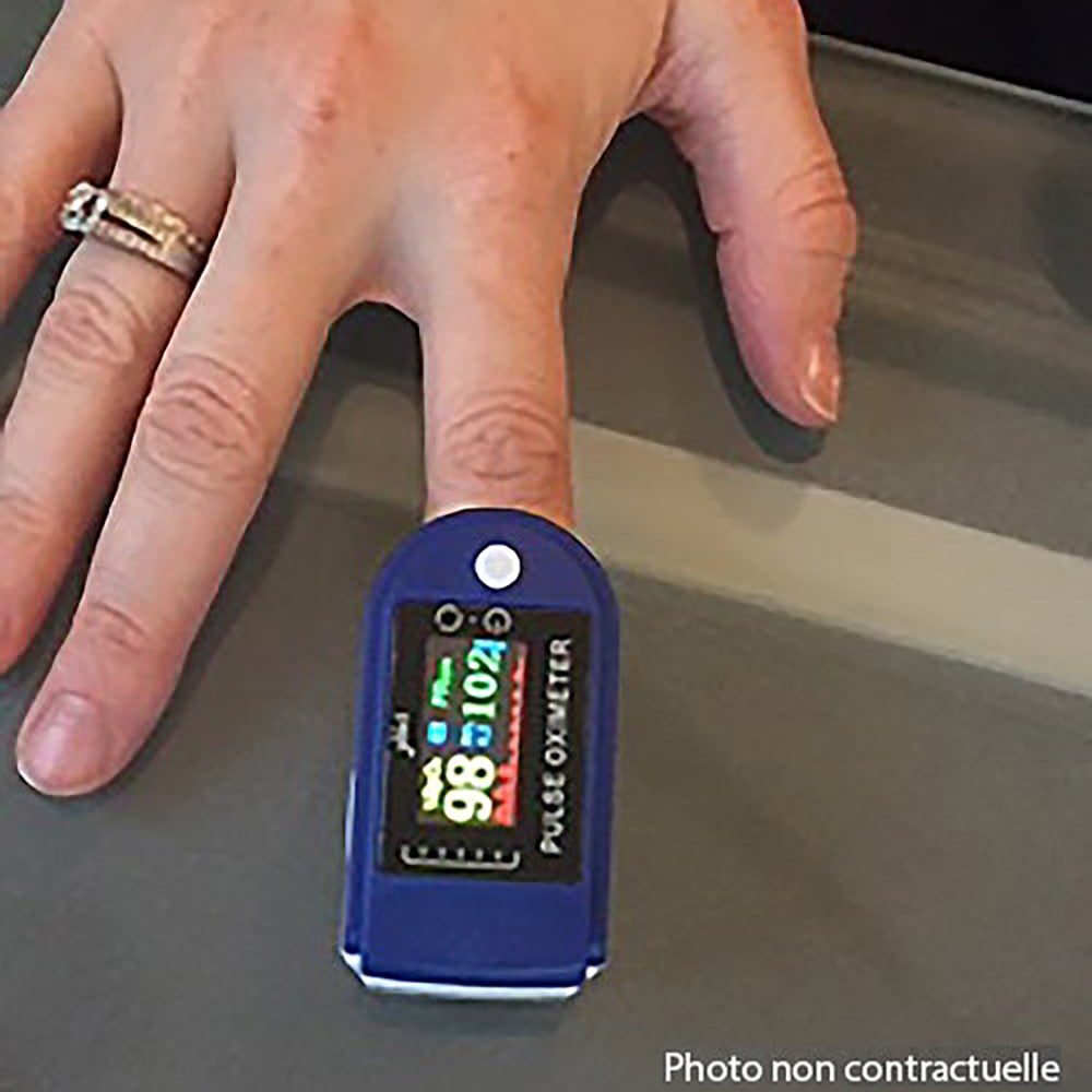 HOLFENRY Oxymètre de pouls de doigt, saturimètre de doigt portable  professionnel pour Enfants, Affichage LED de la Mesure de