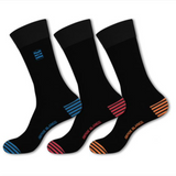 Lot de 3 paires de chaussettes Serge Blanco en coton - Livraison offerte