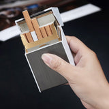 Etui à cigarette avec briquet USB intégré