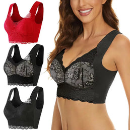 Soutien-gorge brassière à dentelle sans couture - Livraison offerte