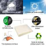 Voile d’ombrage impermeable - Livraison Offerte