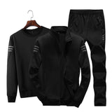 Survêtement 3 pièces pour homme - 1 sweat-shirt + 1 pantalon + 1 veste - Livraison offerte