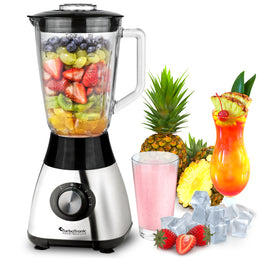 Blender électrique avec doseur en verre 1,5L - Livraison offerte