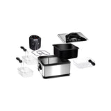 Friteuse professionnelle Fagor 3 paniers 2000W - Livraison offerte