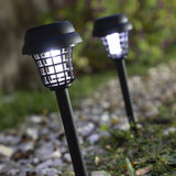 Lampe de jardin solaire anti-moustique avec lumière UV - Livraison Offerte