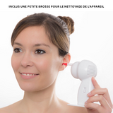 Nettoyeur d’oreilles électrique en ABS et silicone - Livraison offerte