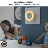 Répulsif anti-insectes à ultrasons avec LED - Livraison offerte