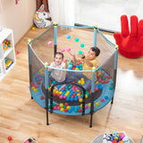 Trampoline pour enfant avec filet de sécurité - Livraison offerte