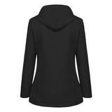 Manteau imperméable coupe-vent à capuche pour femme - Livraison offerte