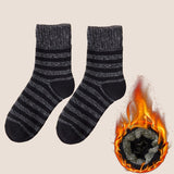 5 Paires de chaussettes super épaisses en fibre de bambou - Livraison Offerte