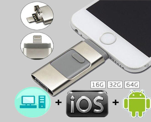 Clé USB pour smartphone - compatible IOS & Android - Livraison Offerte –  confort-du-net